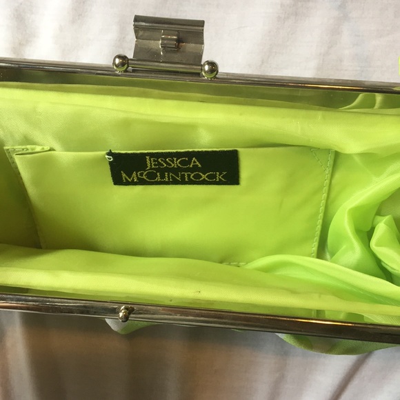 Jessica McClintock Polka Dot Clutch - Picture 2 of 3